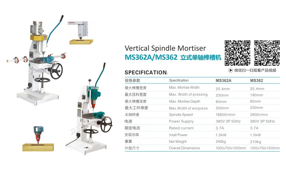 MS362AMS362 立式单轴榫槽机 (2)